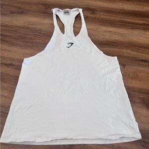 Gymshark White Stringer
